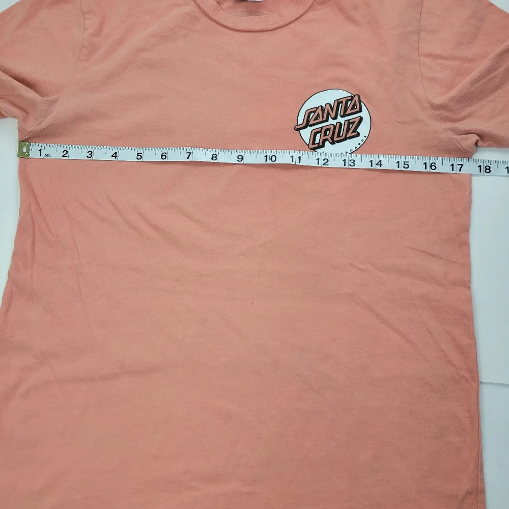 Santa Cruz | Orange Cream Unisex Tshirt Size Small - Picture 4 of 8